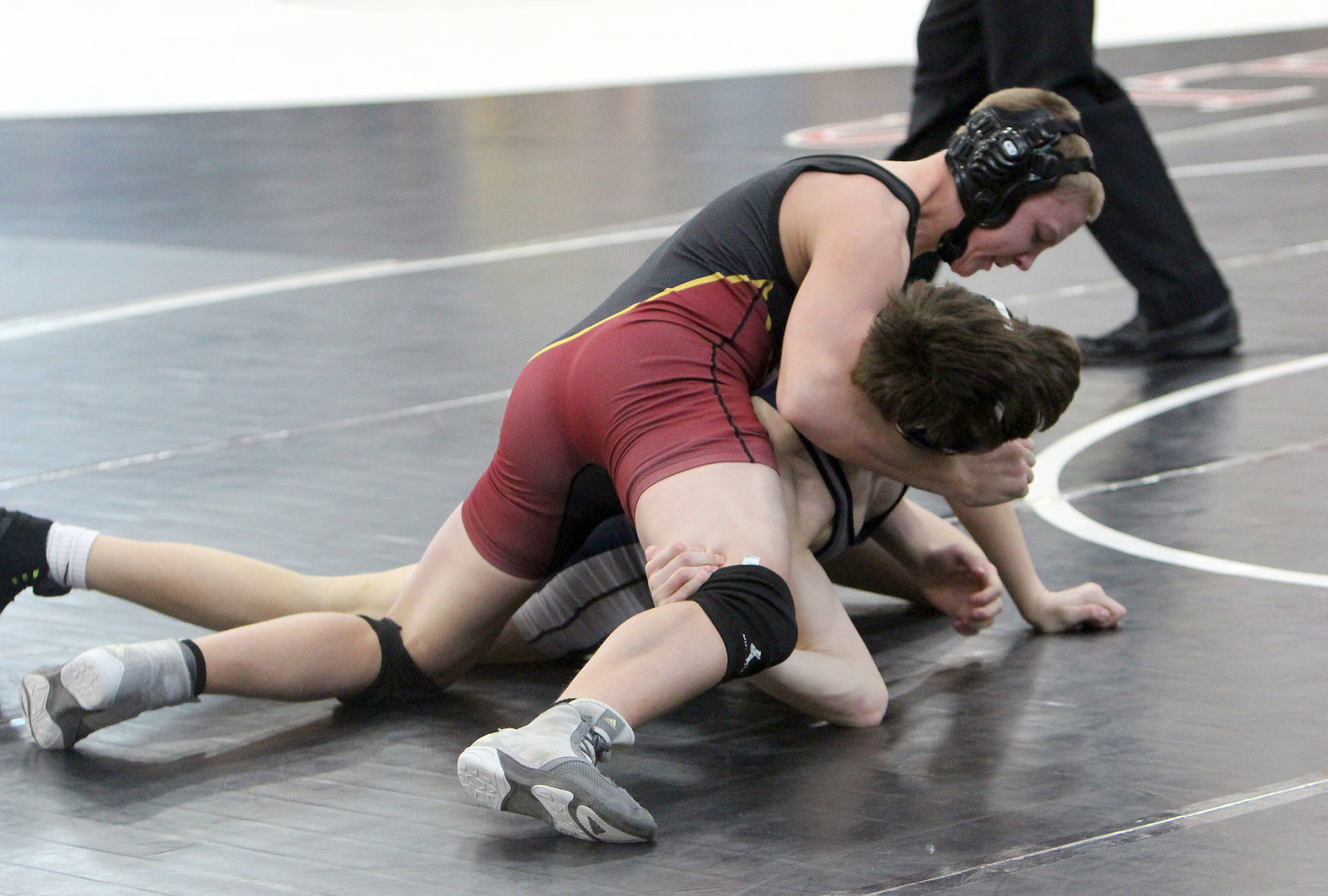 Division 1 wrestling regional at Chippewa Falls 2-9-19